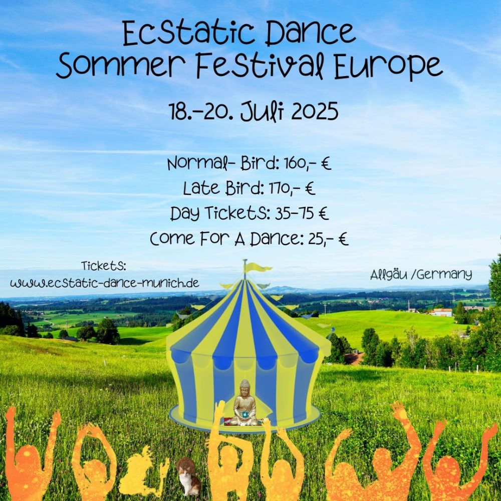 Event image for Ecstatic Dance Sommerfestival Europe